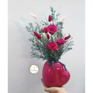 Arreglo Flores Secas y Preservadas Love